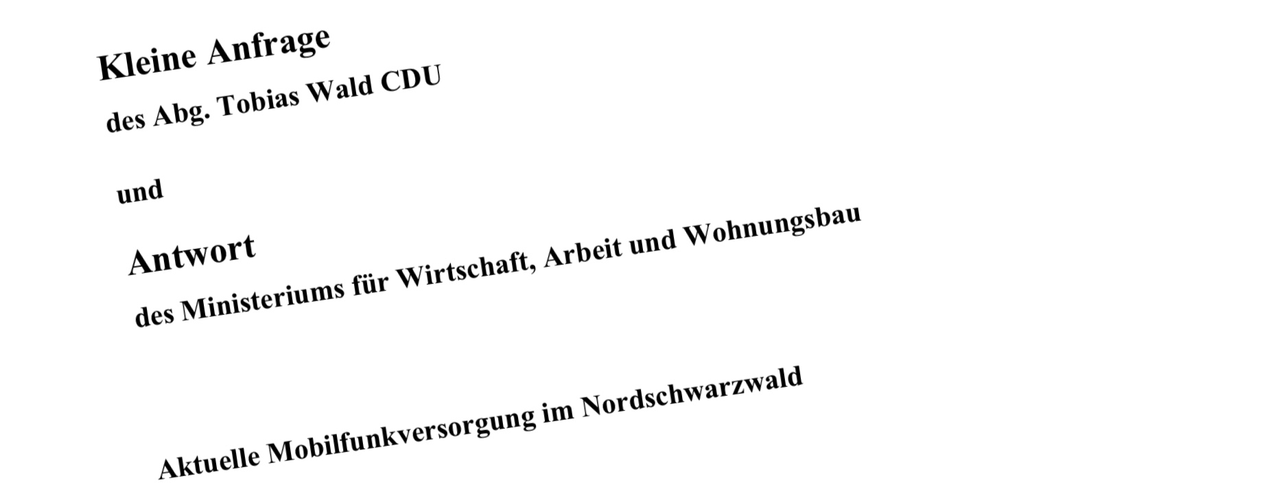 Mobilfunk Anfrage Bild